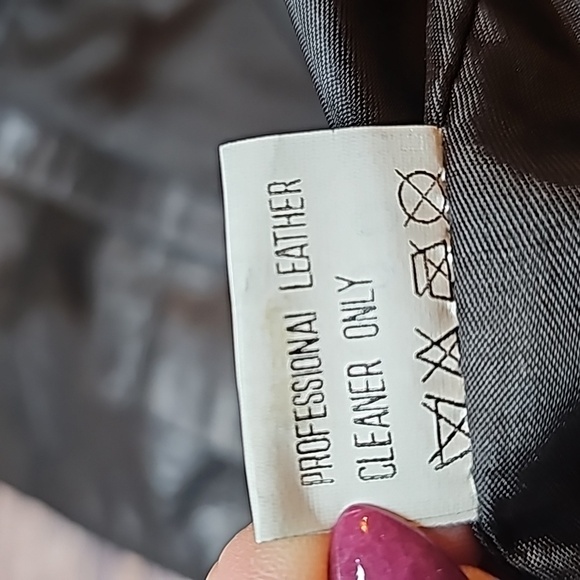 NWT YING DAK RHINESTONE 100% BLACK LEATHER LINED MAXI SKIRT - Picture 16 of 16